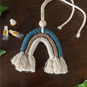 Macrame essential oil diffuser